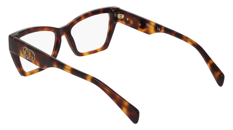 Liu Jo Donna LJ2827 240 Montature da vista Acetato Havana Squadrata Normale miniatura 3