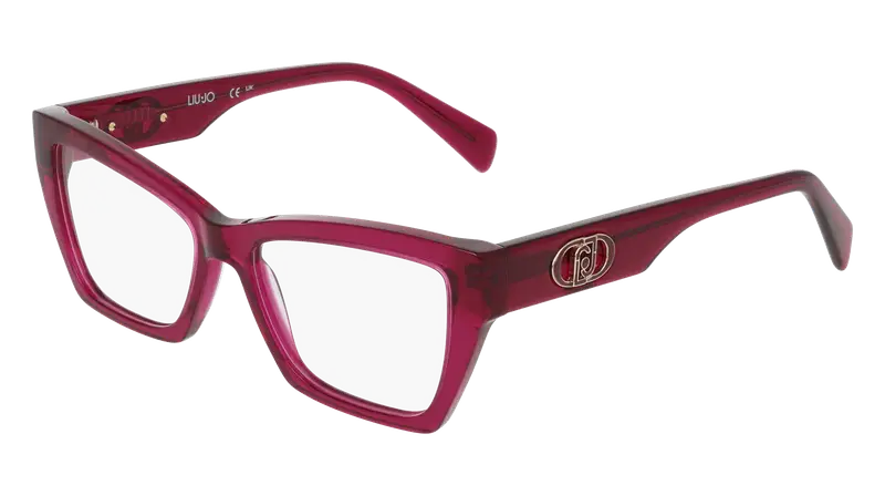 Liu Jo Donna LJ2827 624 Montature da vista Acetato Rosso  Squadrata Normale