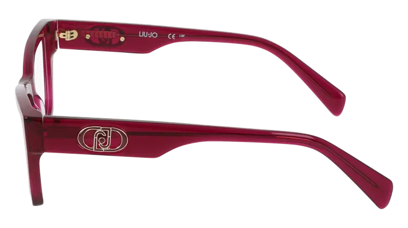Liu Jo Donna LJ2827 624 Montature da vista Acetato Rosso Squadrata Normale miniatura 2