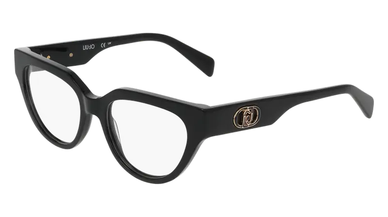 Liu Jo Donna LJ2828 001 Montature da vista Acetato Nero  Cat Eye Normale