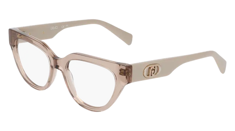 Liu Jo Donna LJ2828 278 Montature da vista Acetato Beige  Cat Eye Normale