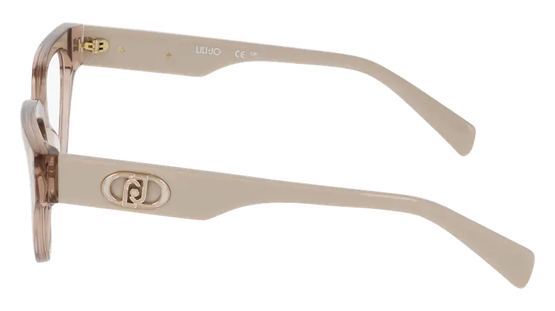 Liu Jo Donna LJ2828 278 Montature da vista Acetato Beige Cat Eye Normale miniatura 2