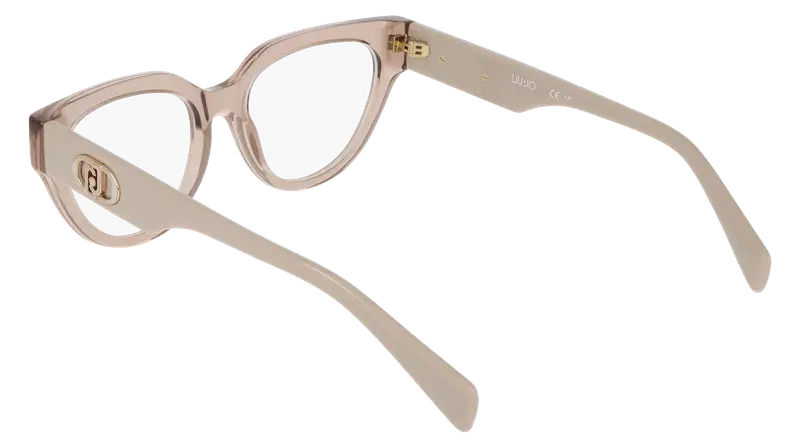 Liu Jo Donna LJ2828 278 Montature da vista Acetato Beige Cat Eye Normale miniatura 3