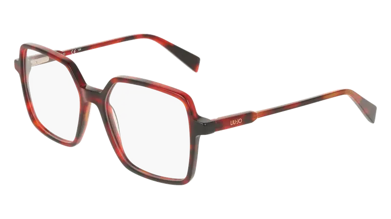 Liu Jo Donna LJ2829 640 Montature da vista Acetato Rosso  Squadrata Normale