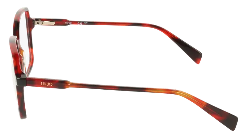 Liu Jo Donna LJ2829 640 Montature da vista Acetato Rosso Squadrata Normale miniatura 2