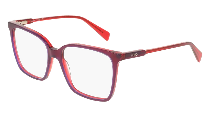 Liu Jo Donna LJ2830 668 Montature da vista Acetato Bordeaux  Squadrata Normale