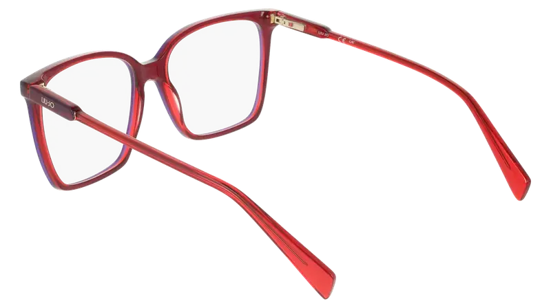 Liu Jo Donna LJ2830 668 Montature da vista Acetato Bordeaux Squadrata Normale miniatura 3