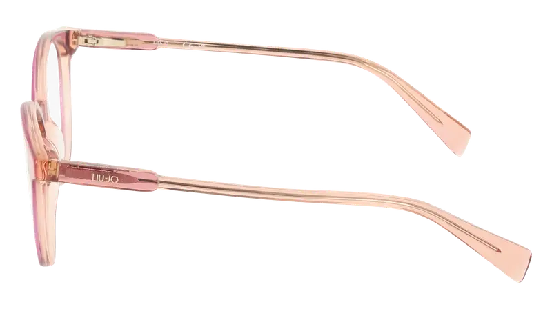 Liu Jo Donna LJ2832 619 Montature da vista Acetato Rosa Geometrica Normale miniatura 2