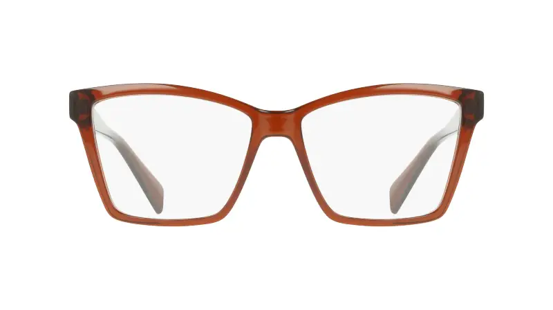 Donna LJ2835 200 Montature da vista Bio-iniettato Marrone Squadrata Normale miniatura 2