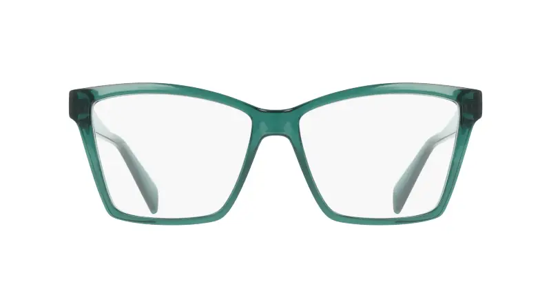 Donna LJ2835 300 Montature da vista Bio-iniettato Verde Squadrata Normale miniatura 2