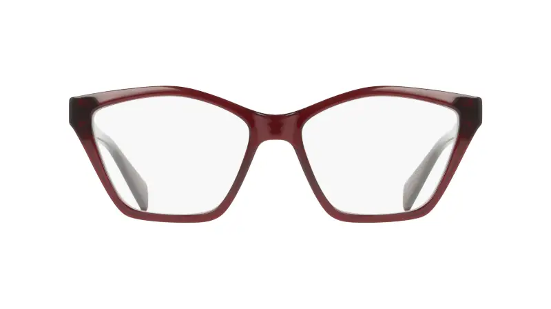 Donna LJ2836 601 Montature da vista Bio-iniettato Bordeaux Farfalla Normale miniatura 2