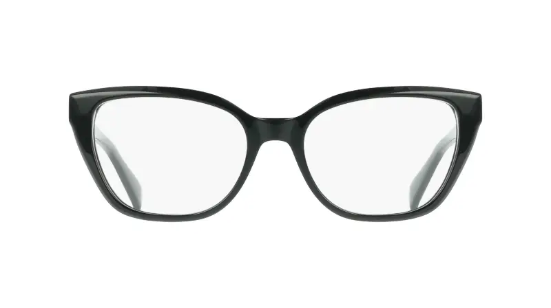 Donna LJ2838 001 Montature da vista Acetato Nero Cat Eye Normale miniatura 2