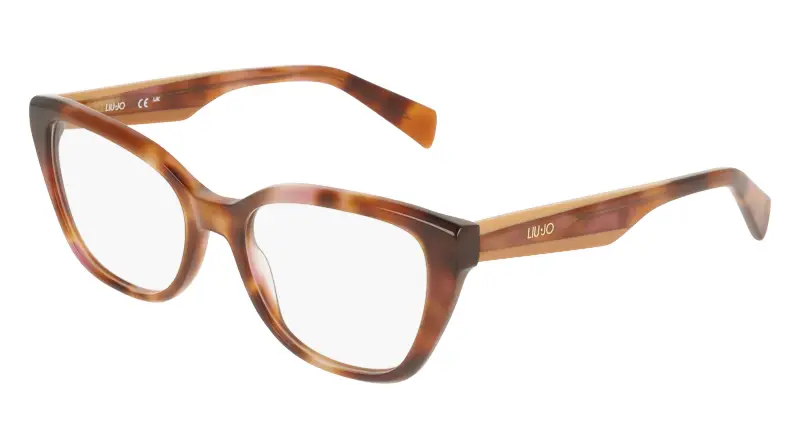 Donna LJ2838 232 Montature da vista Acetato Havana Cat Eye Normale