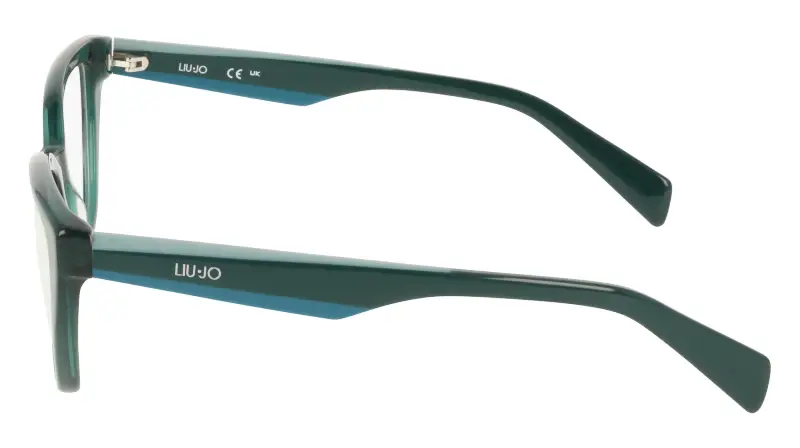 Donna LJ2838 302 Montature da vista Acetato Verde Cat Eye Normale miniatura 3