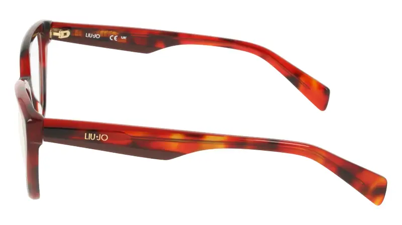 Donna LJ2838 640 Montature da vista Acetato Rosso Cat Eye Normale miniatura 3