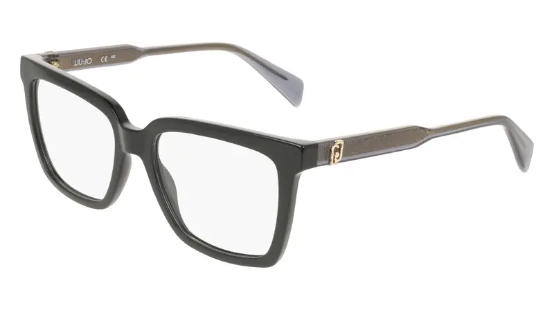 Donna LJ2839 001 Montature da vista Bio-iniettato Nero Squadrata Normale