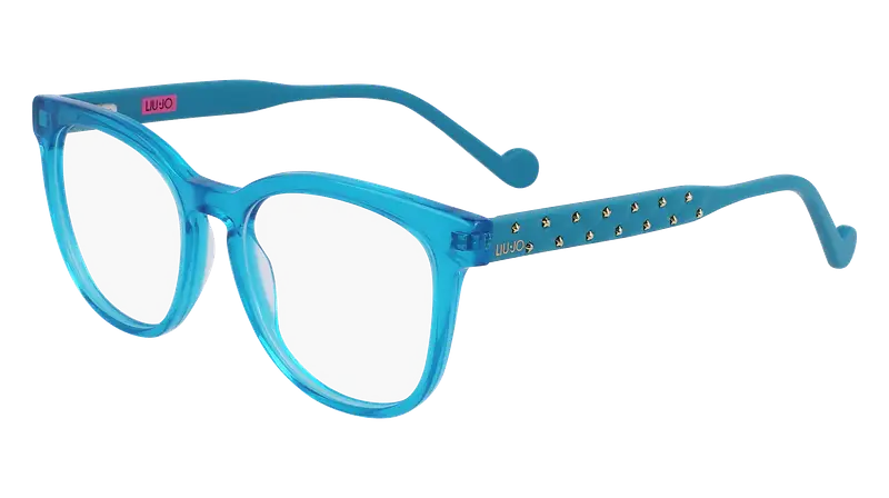 Liu Jo Donna LJ3614 445 Montature da vista Acetato Blu  Rotonda  Fotocromatiche