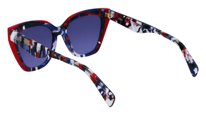 Liu Jo Occhiali da sole Donna Blu 827064 miniatura 3