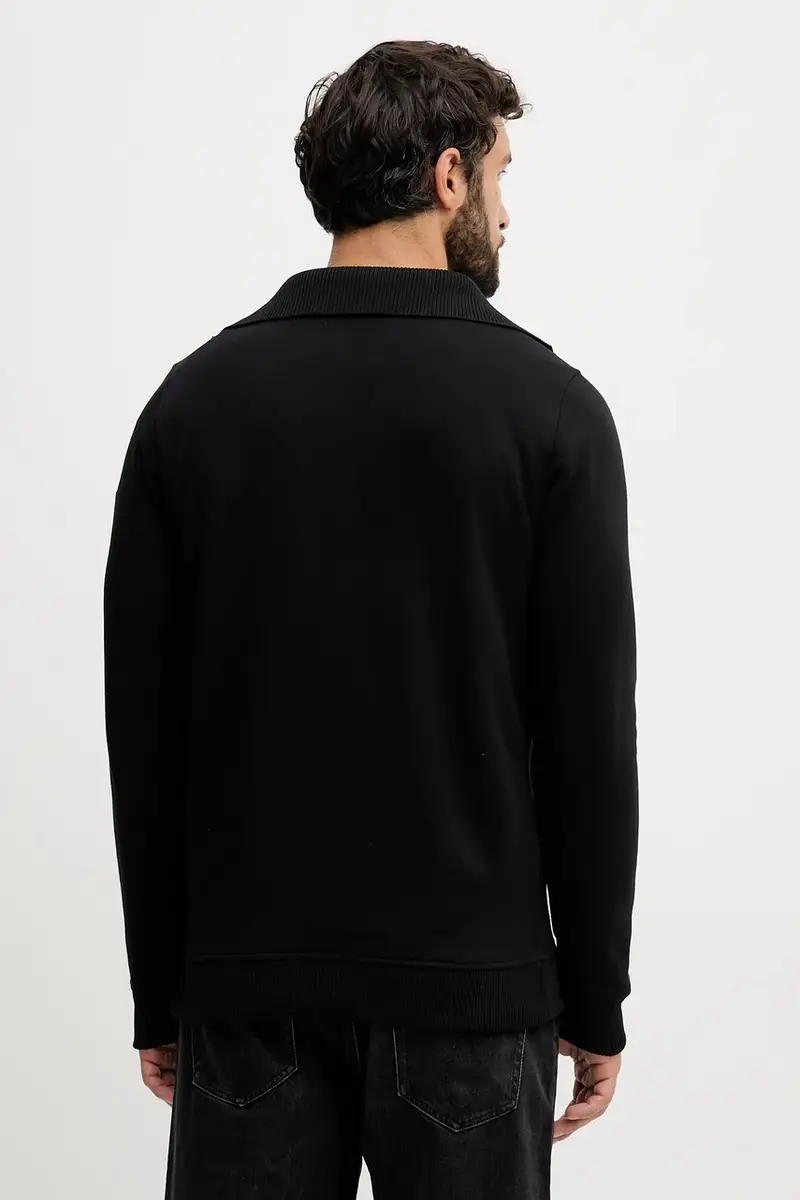 felpa uomo colore nero QF5053.F0328 miniatura 3