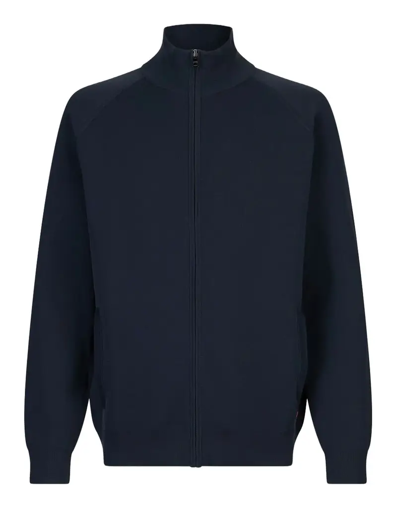 felpa zip liu jo da uomo - blu