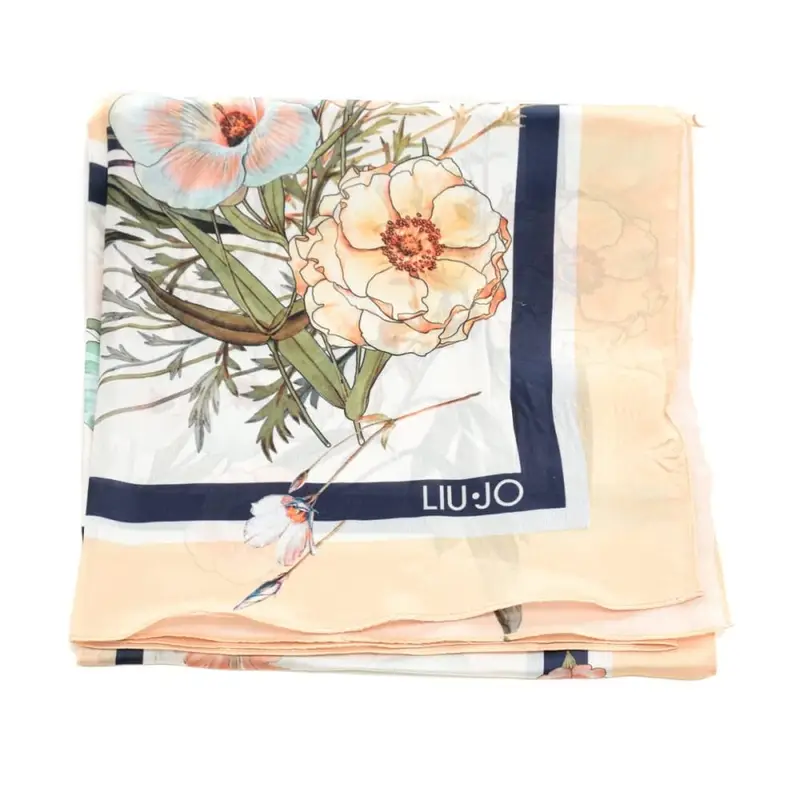 foulard da donna con stampa floreale blooming miniatura 3