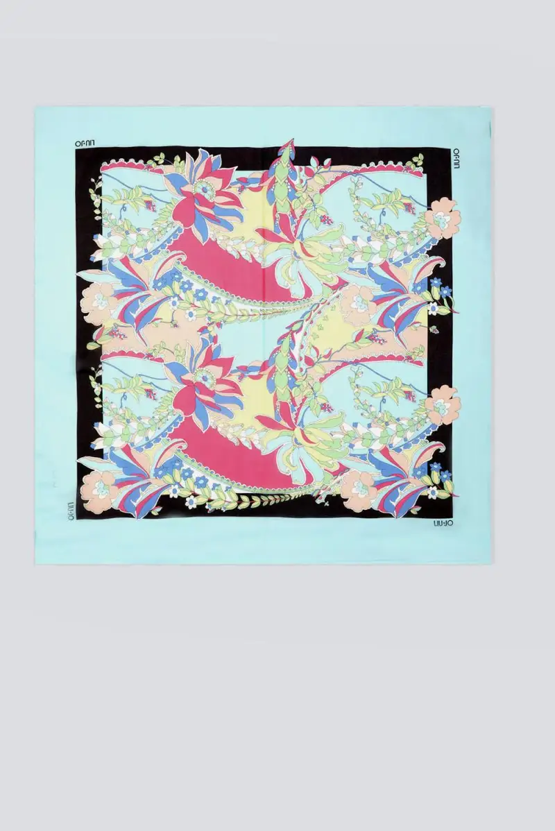 Foulard ecosensibile in chiffon