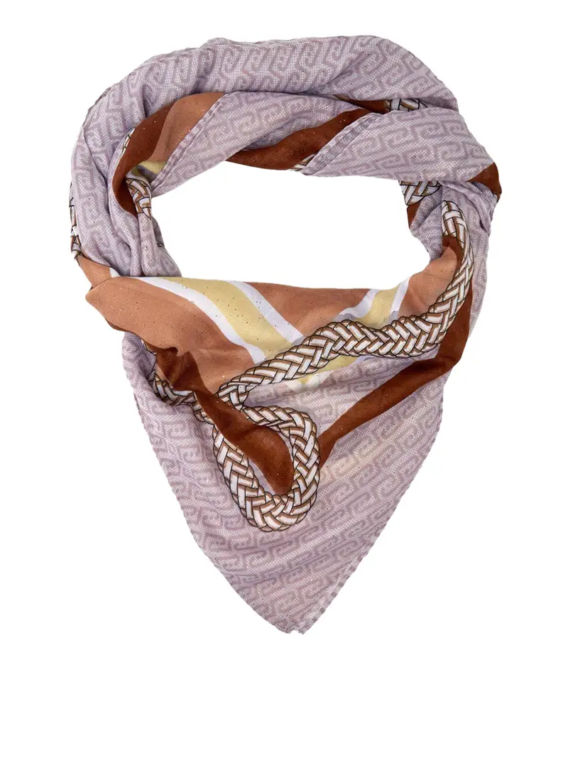 foulard liu jo da donna - beige rosa