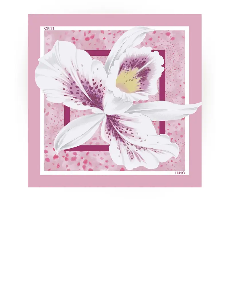 foulard liu jo da donna - rosa