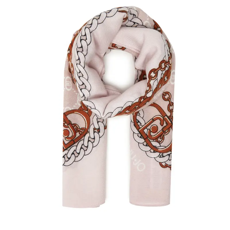 Foulard Liu Jo Ecs Foulard Logo Me 2F5073 T0300 Rosa