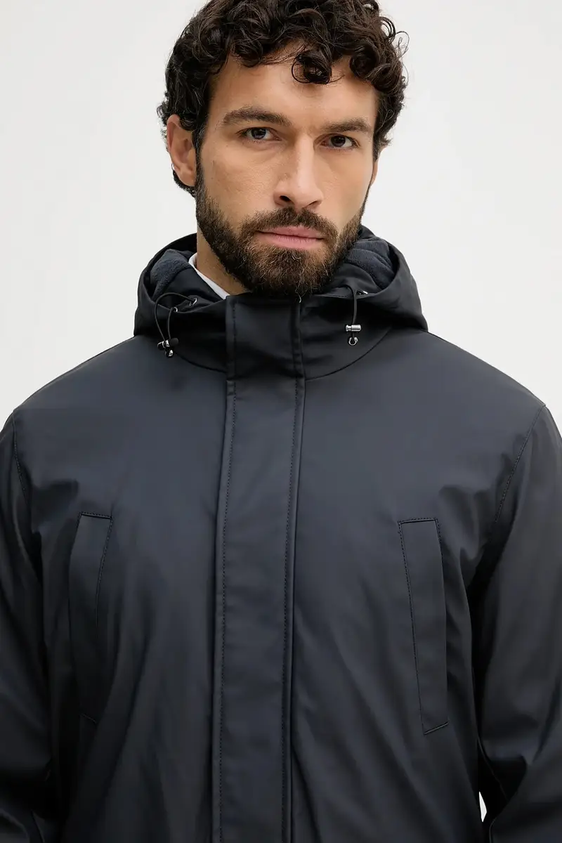 giacca colore blu navy QXX057.T028A miniatura 4