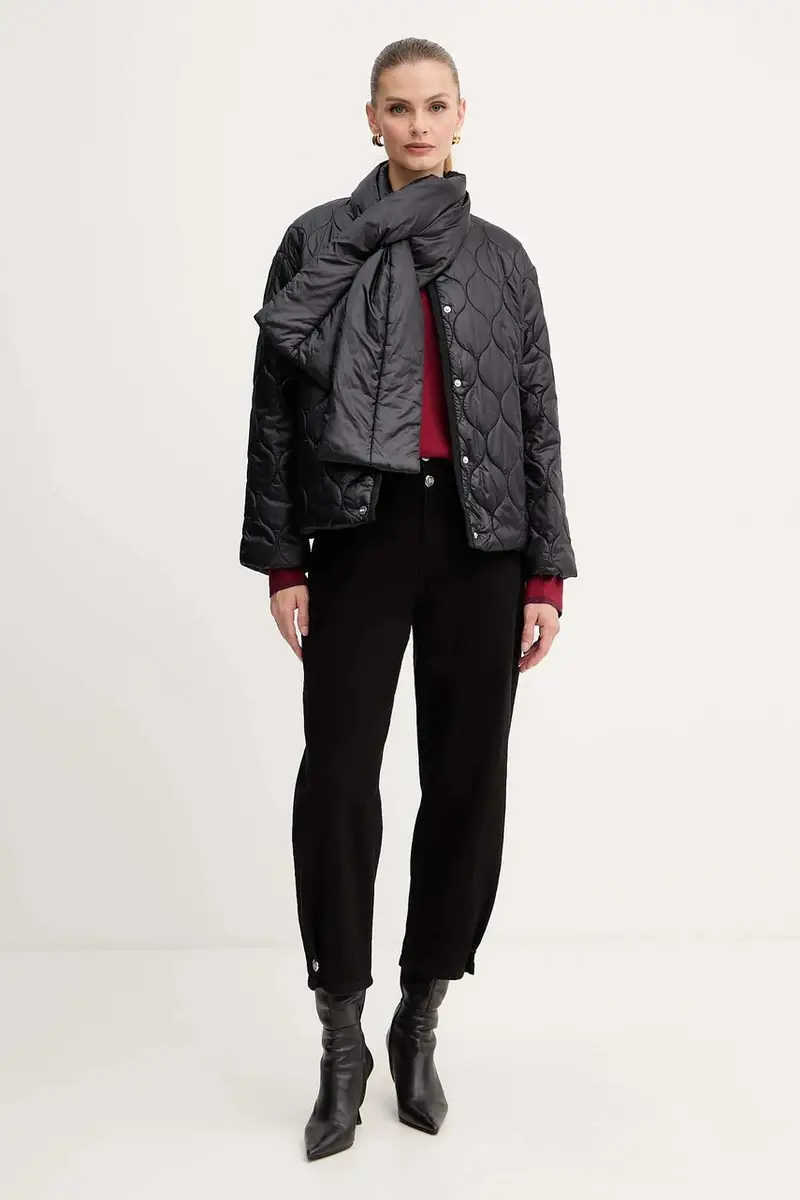 giacca colore nero MF5016 T091A miniatura 2