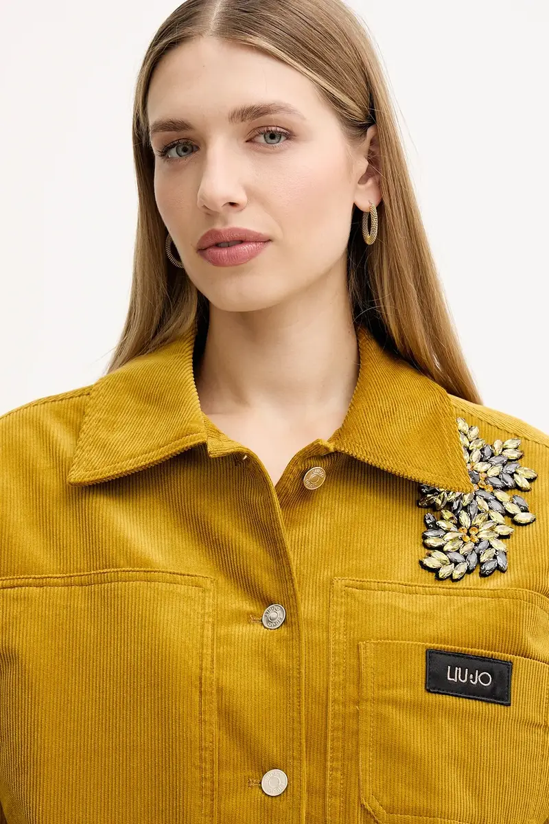 giacca Giallo miniatura 4