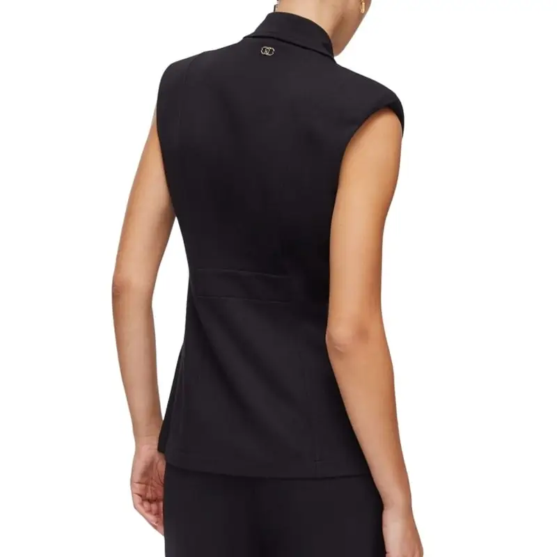 Liu Jo Gilet Donna Nero 4211178 miniatura 2