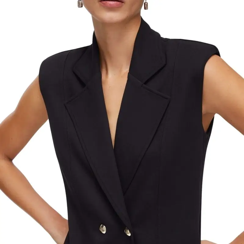 Liu Jo Gilet Donna Nero 4211178 miniatura 3