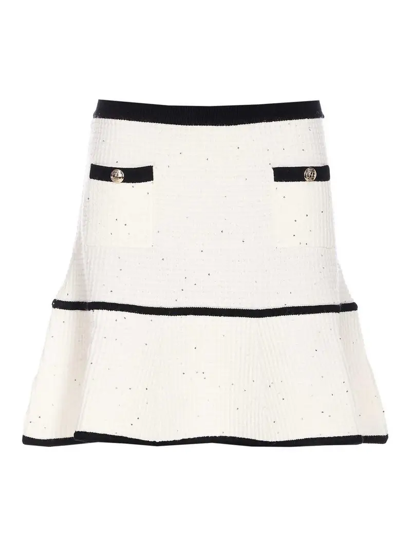 Gonna avorio Bianco