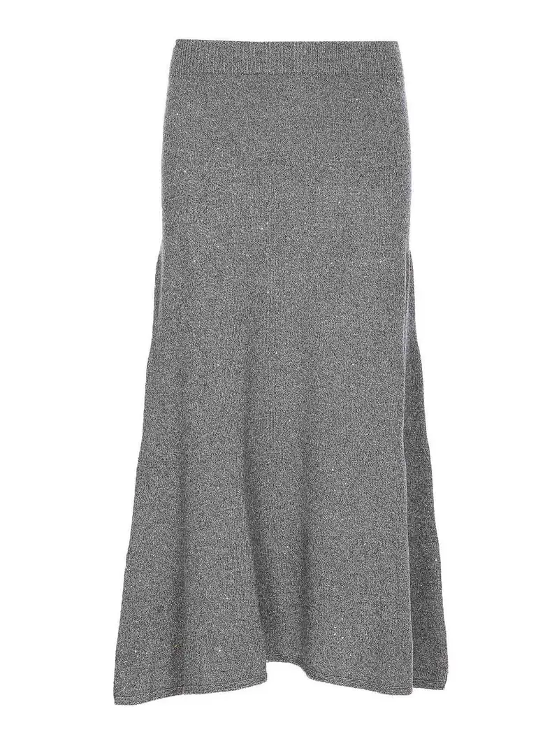 Gonna grigia Grigio