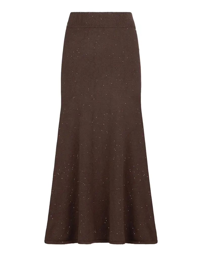 gonna longuette liu jo da donna - marrone