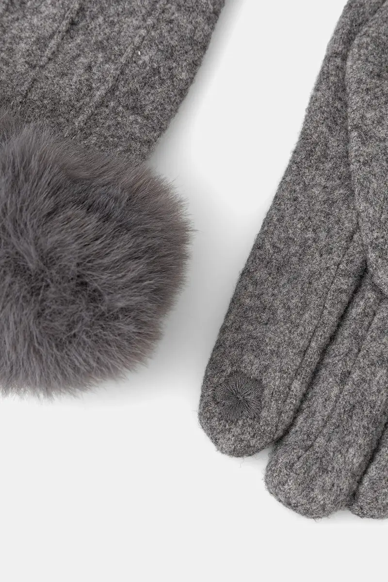 Liu Jo Guanti Donna Grigio 3610846 miniatura 2