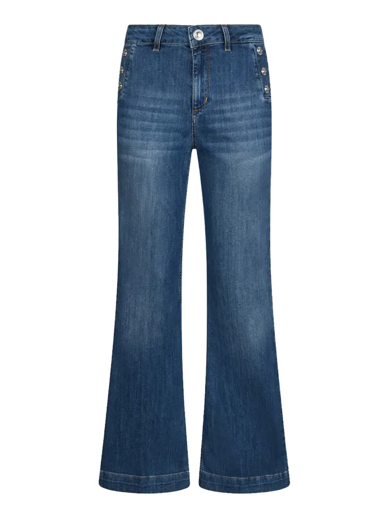 jeans a zampa liu jo da donna - denim