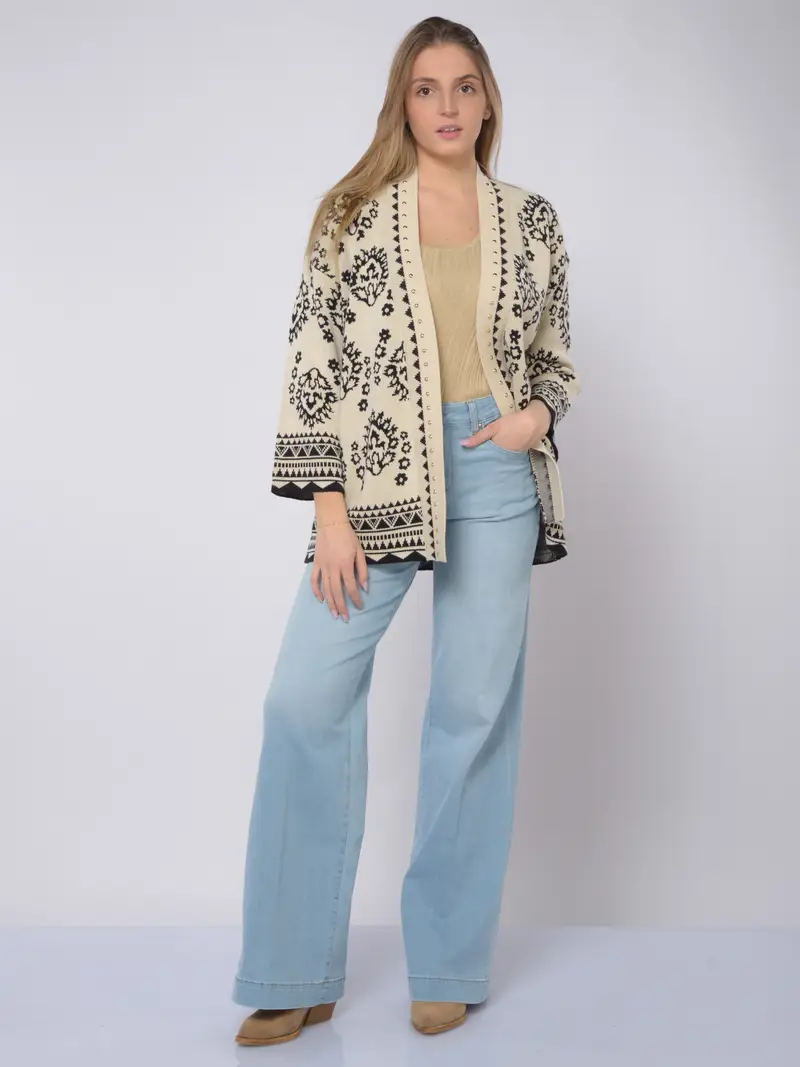 jeans da donna Liu Jo Authentic Flare delave Blu miniatura 2