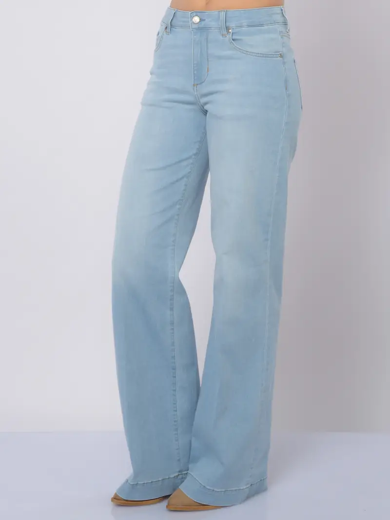 jeans da donna Liu Jo Authentic Flare delave Blu
