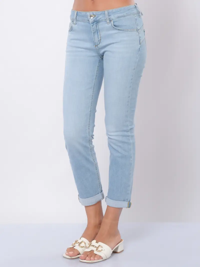 jeans da donna Liu Jo Monroe Skinny Fit Blu