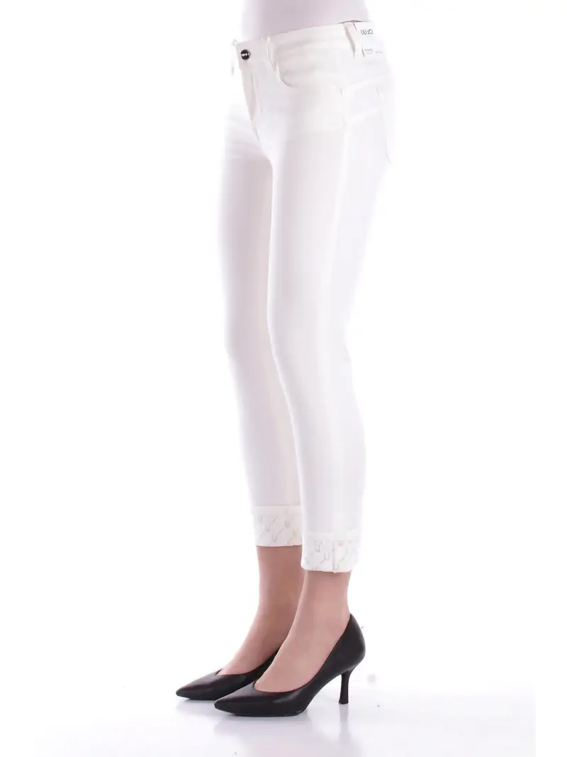 Liu Jo Jeans Donna Bianco 2839414 miniatura 2
