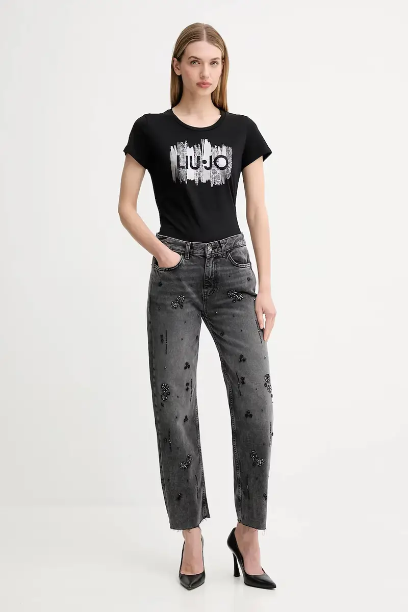 Liu Jo Jeans Donna Grigio 3610356 miniatura 2