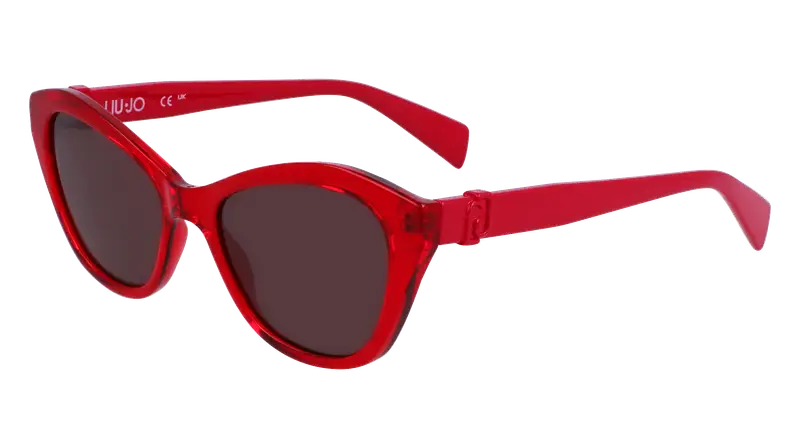 Liu Jo Junior LJ3610S 600 Occhiali da sole Bio-iniettato Rosso Marrone Cat Eye Normale Normale