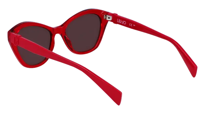 Liu Jo Junior LJ3610S 600 Occhiali da sole Bio-iniettato Rosso Marrone Cat Eye Normale Normale miniatura 2
