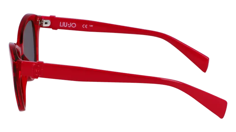 Liu Jo Junior LJ3610S 600 Occhiali da sole Bio-iniettato Rosso Marrone Cat Eye Normale Normale miniatura 3