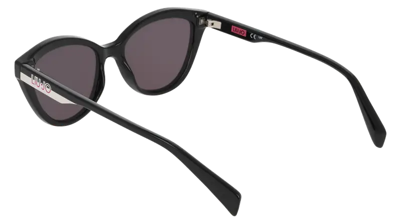Liu Jo Junior LJ3611S 001 Occhiali da sole Bio-iniettato Nero Cat Eye Normale miniatura 3