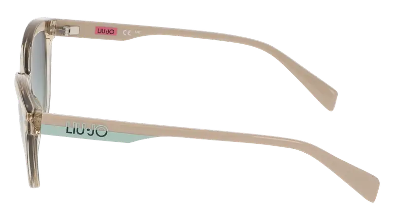 Liu Jo Junior LJ3611S 278 Occhiali da sole Bio-iniettato Beige Cat Eye Normale miniatura 2