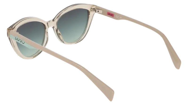 Liu Jo Junior LJ3611S 278 Occhiali da sole Bio-iniettato Beige Cat Eye Normale miniatura 3